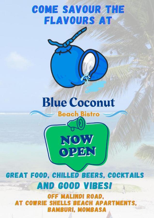 Cowrie Shell Beach Apartments Official Bamburi Ngoại thất bức ảnh